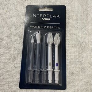 Conair Water Flosser Replacement Tips for‎ Interplak SWJ2 WJX  NEW Sealed